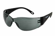 100 SMOKE LENS SAFETY GLASSES