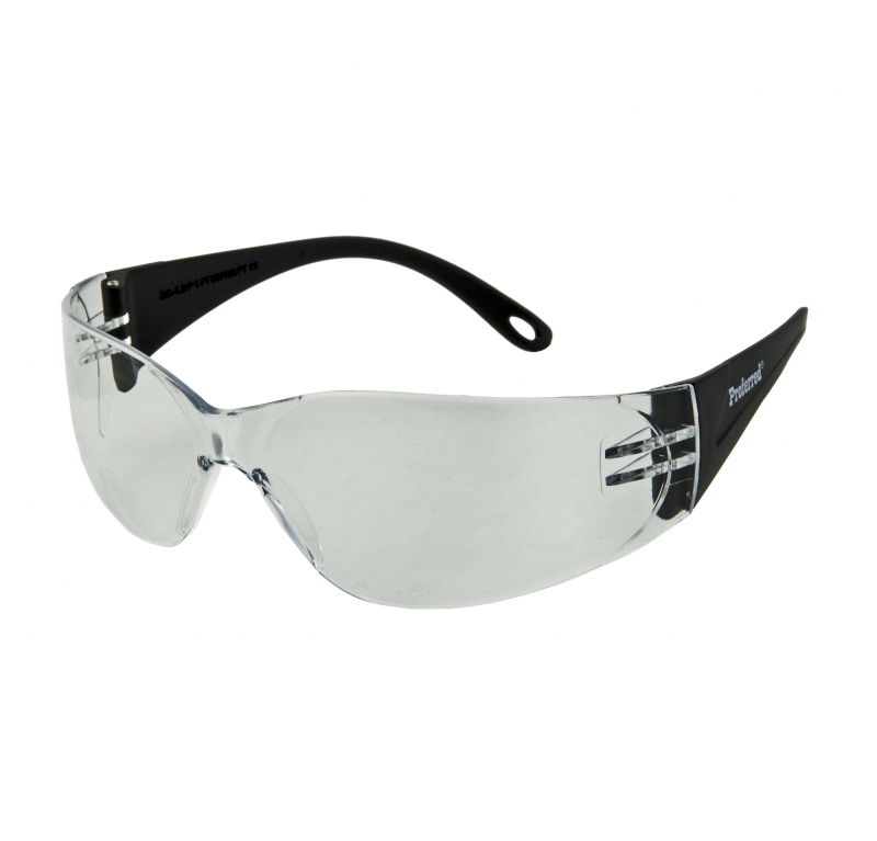 100 MINI CLEAR LENS SAFETY GLASSES