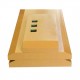 DOUBLE BEVEL BOLT ON EDGES