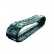 BLOCK PATTERN RUBBER TRACK