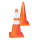 PLAIN & REFLECTIVE SAFETY CONES