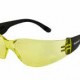 100 YELLOW/AMBER LENS HC SAFETY GLASSES